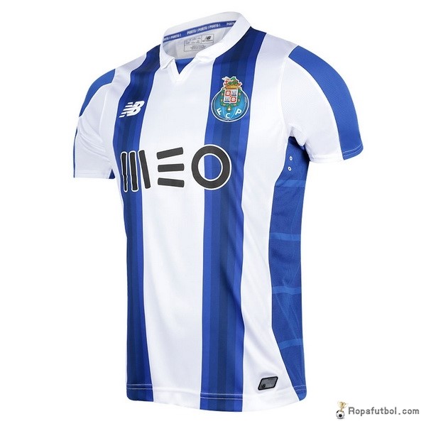 Tailandia Camiseta FC Oporto Replica Primera Ropa 2016/17 Blanco Azul